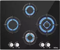 IsEasy MGBG-604B Glas-Gas-Kochfeld