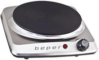 Kochplatte Beper 90.820 Silber 1500 W Stahl Gusseisen