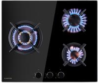 Klarstein Gasherd, Gaskochfeld 3 Flammig, Einbau-gaskocher F&uuml;r Zuhause & Wohnmobil,
