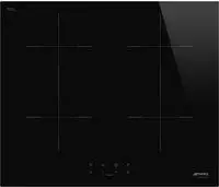Smeg SIB2641D, Smeg Universal SIB2641D kookplaat Zwart Ingebouwd 60 cm