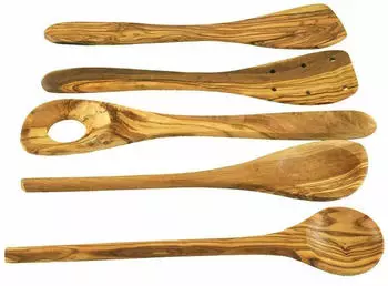 Olivenholz-erleben Kochbesteck-Sets braun 64175606-0