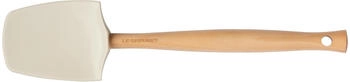 Le Creuset Großer Kochlöffel Craft aus Silikon, Meringue, 42104287160000