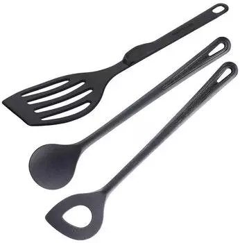 Westmark Küchenhelfer-Set Wender, Spitzlochlöffel, Rührlöffel 3-tlg. (203522E8)