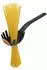 Fiskars Functional Form Spaghetti-Server Kunststoff/Silikon 29cm, schwarz/orange (1027301)