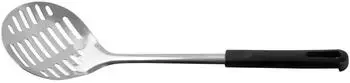 Fackelmann Abseihl&ouml;ffel BLACK 33cm, Edelstahl, schwarz (24397)