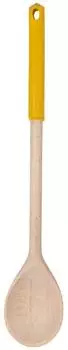 Fackelmann Holzl&ouml;ffel mit farbigem Silikongriff, 32cm (0905250)