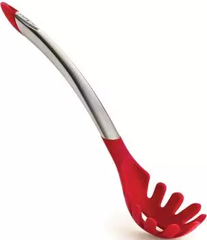 Cuisipro Elegance Spaghettil&ouml;ffel Silikon, rot, 31cm (7112512)