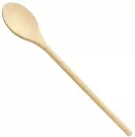 WOODY 637314, Ovaler Kochl&ouml;ffel WOODY 25 cm Hellbraun