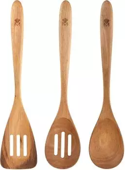 Masterpro Smart Küchenhelfer-Set 3-teilig, Akazienholz (Q4100)