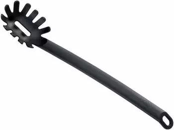 Tescoma Space Line Spaghettizange Nylon, schwarz, 32cm (T638008)
