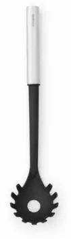 Brabantia Profile Spaghettilöffel Non-Stick, Stahl/Kunststoff, 33,2cm