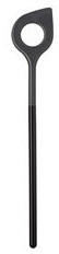 Rosti Mepal Rührlöffel mit Loch Optima hitzebeständig 31 cm - schwarz