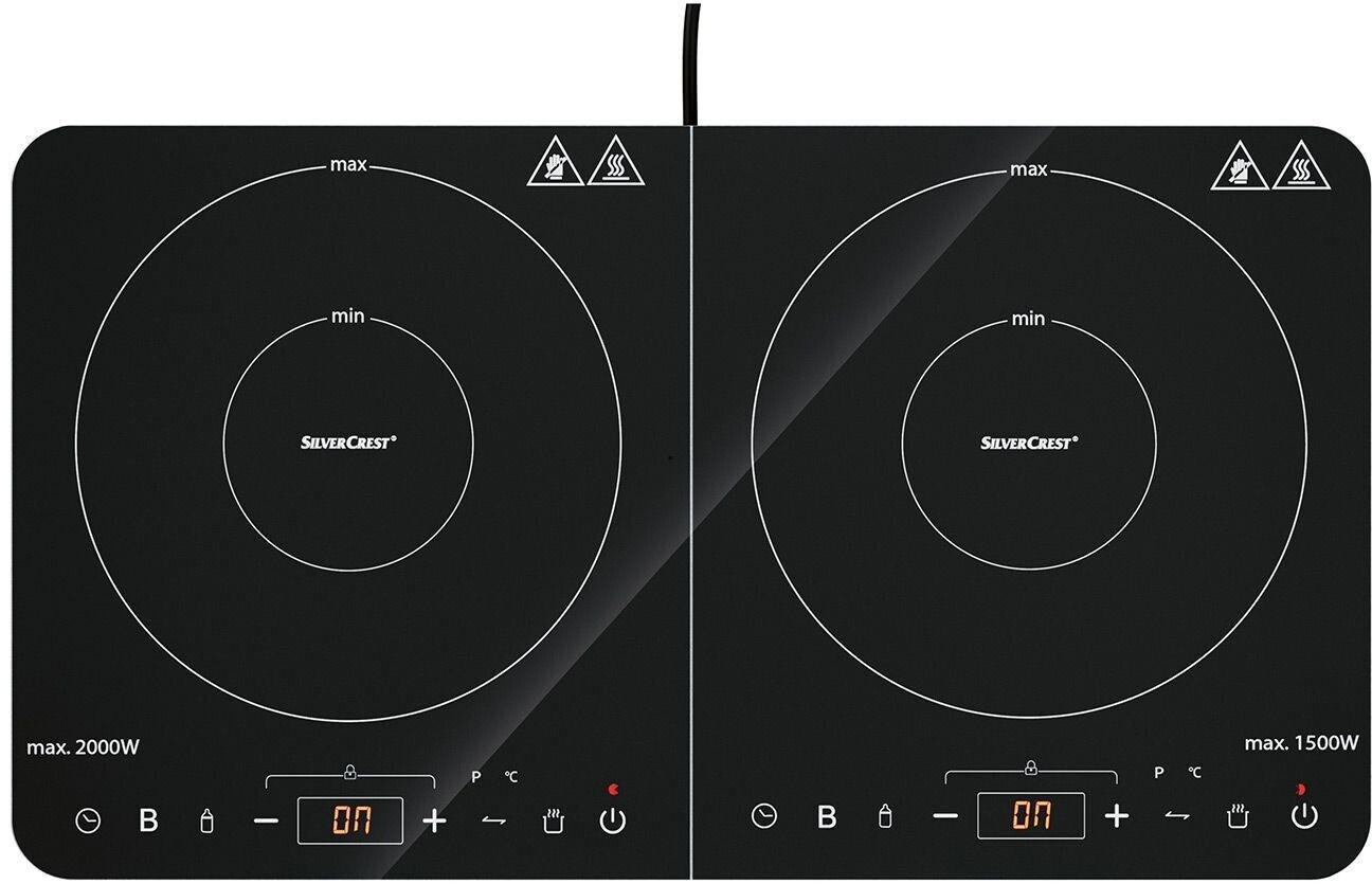 Silvercrest Kitchen Tools Doppelinduktionskochplatte SDI 3500 E1 Test