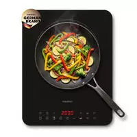 Medion Einzel-Induktionskochplatte "MD 100090" flacher als herk&ouml;mmliche Ger&auml;te