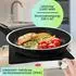 Casativo 2er Set Mobile Glaskeramik-Kochplatte 2.000 Watt