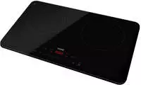Domo Kochplatte DO333IP, Induktions-Doppelkochplatte, schwarz, 3500 Watt