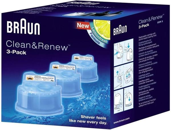 Braun Clean&Renew Cleaning Cartridges (3 pcs)