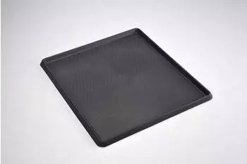 Kreher Kunststoffunterlage, rechteckig, schwarz (70x90x4 cm)