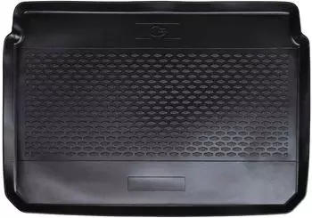 vidaXL Kofferraummatte für Peugeot 2008 (2019-), Gummi, schwarz (42029217)