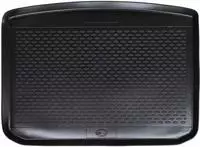 vidaXL Kofferraummatte Schwarz Geeignet f&uuml;r SEAT ATECA 2016- Gummi