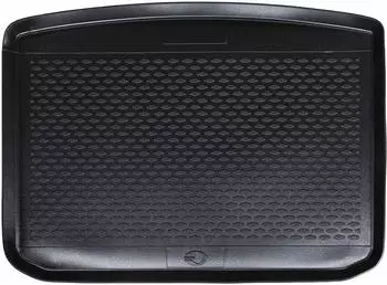 vidaXL Kofferraummatte schwarz für SEAT ATECA 2016-, Gummi (42029191)