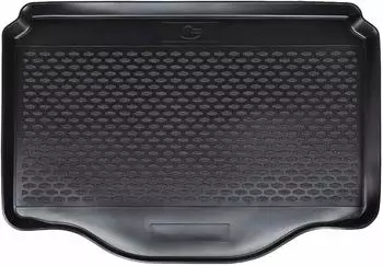 vidaXL Kofferraummatte für Opel Mokka / Mokka X (2012–2020), schwarz, Gummi