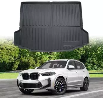 LuxusKollektion Kofferraumwanne BMW X3 G01/X4 G02 (2018-2025), TPE, Allwetter, hoher Rand
