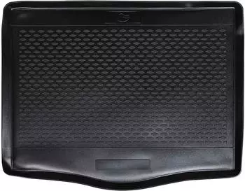 vidaXL Kofferraummatte schwarz f&uuml;r Dacia Sandero 2012-2019, Gummi (42029223)