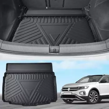 LuxusKollektion Kofferraumwanne für VW T-Roc 2018-2025, TPE, allwetter, wasserdicht