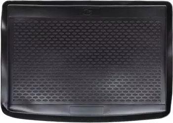 vidaXL Kofferraummatte f&uuml;r VW Golf VIII Kombi (2020-), Gummi, schwarz
