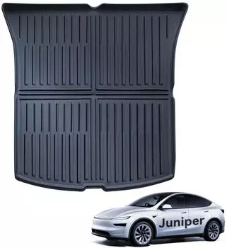 LuxusKollektion Model Y Juniper Kofferraummatte hinten, TPE, allwetter
