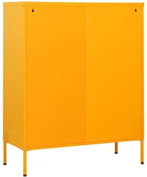 vidaXL Kommode Stahl 80x101,5cm (336200)