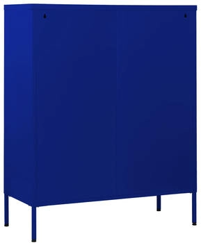 vidaXL Kommode Stahl 80x101,5cm (336199)