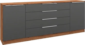 Borchardt-Möbel Oliva 200x78cm vintage-eiche/matt-graphit
