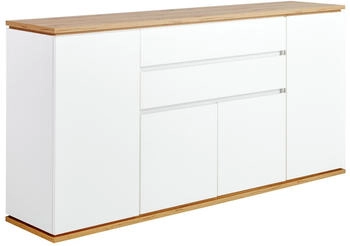 XORA Yamael 184x93cm weiß/artisan-eiche