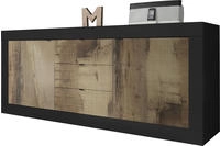 Home affaire Sideboard "Basic Breite 210 cm, Kommode 2 T&uuml;ren, 3 Schubk&auml;sten,