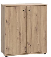 FORTE Kommode "Tempra, Kommode, 2 gro&szlig;e T&uuml;ren, H&ouml;he 85,5 cm" Breite 73,7 cm
