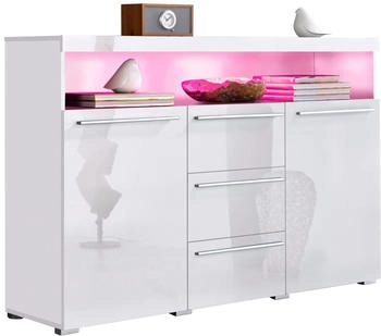 Helvetia India 132x92cm hochglanz-wei&szlig;