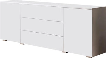 INOSIGN Paris 150x68cm hochglanz-wei&szlig;/matt-wei&szlig;
