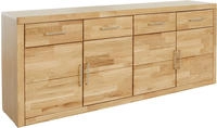 OTTO home Sideboard "Trondheim,200 cm breit,42 cm tief, Fronten Holzmassiv,