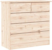 vidaXL Kommode ALTA 77x35x73 cm Massivholz Kiefer