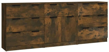 vidaXL Sideboard Holzwerkstoff 3-tlg. 60x70cm (3115801)
