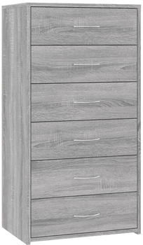 vidaXL Sideboard mit 6 Schubladen Holzwerkstoff 50x96cm (815364)