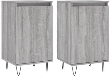 vidaXL Sideboards 2 Stk. Holzwerkstoff 40x70cm (831065)