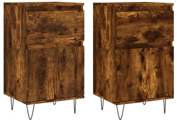 vidaXL Sideboards 2 Stk. Holzwerkstoff 40x70cm (831159)