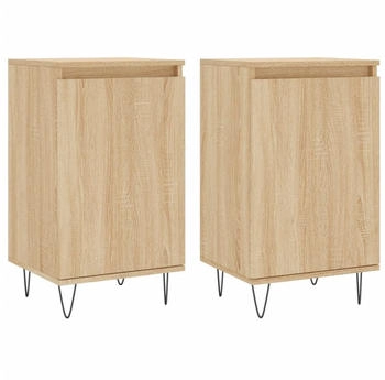 vidaXL Sideboards 2 Stk. Holzwerkstoff 40x70cm (831059)