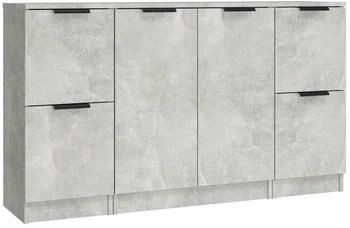 vidaXL Sideboards 3 Stk. Holzwerkstoff 30x70cm (3115847)
