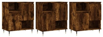 vidaXL Sideboards 3 Stk. Holzwerkstoff 180x70cm (3190146)