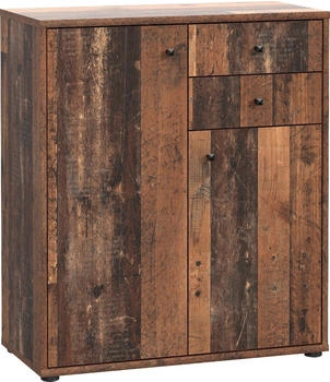 Forte Tempra 74x86cm mit 2 Schubladen old wood vintage