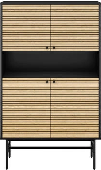 SalesFever Melvin Highboard 100 x 40 x 155 cm